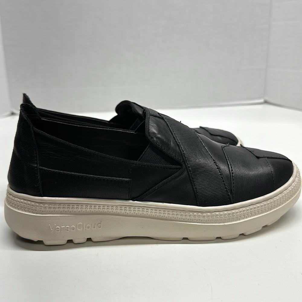 Gravity Defyer G-defy Orpha Leather Slip On Flat Loafers Shoes Black Size 7 - Picture 3 of 10